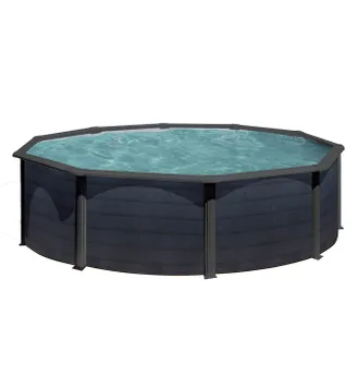 PISCINE ACIER 3,50 H 1,20 GRAPHITE