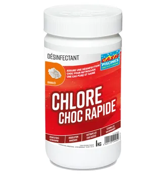 CHLORE CHOC RAPIDE GRANULES 1KG