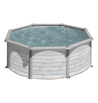 PISCINE ACIER 3,50 H 1,20 CERUSE